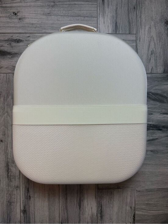 Brantmaker Hatbox Structured Suitcase Compatible Cream Hat Case with accessories main image 9